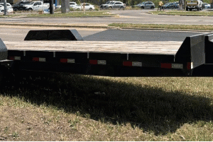 A Truck Wheels Section On green Grass